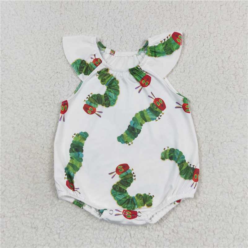 Boys and Girls Caterpillar Bandage Summer Mixed Outfit
