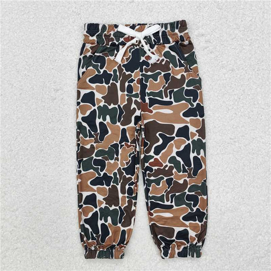 P0650  Baby Girls Brown Camo Southern Bottoms Pants