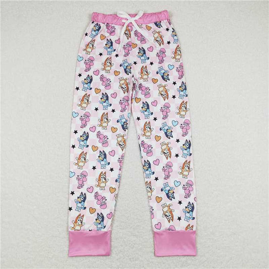 P0393  Family Valentines Pink Dogs Fashion Clothing
