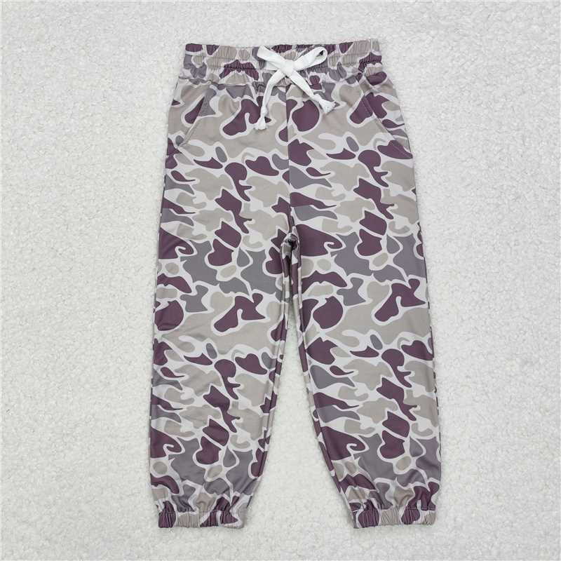 P0652  Baby Girls Grey Camouflage Southern Bottoms Pants