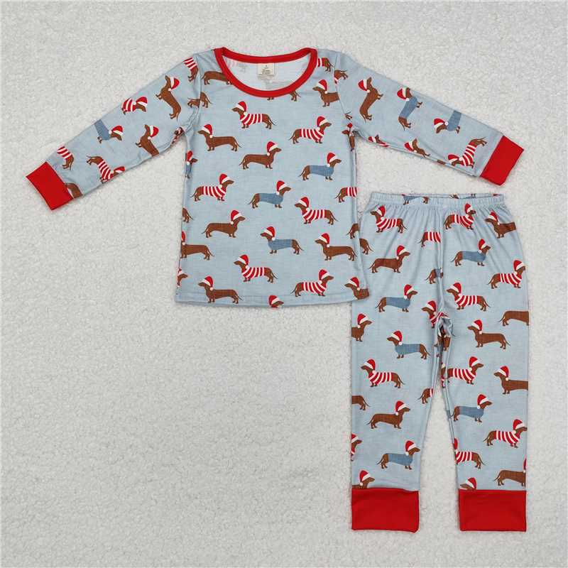 Christmas Red Stripe Dachshund Puppy Mix Kit: Boys & Girls