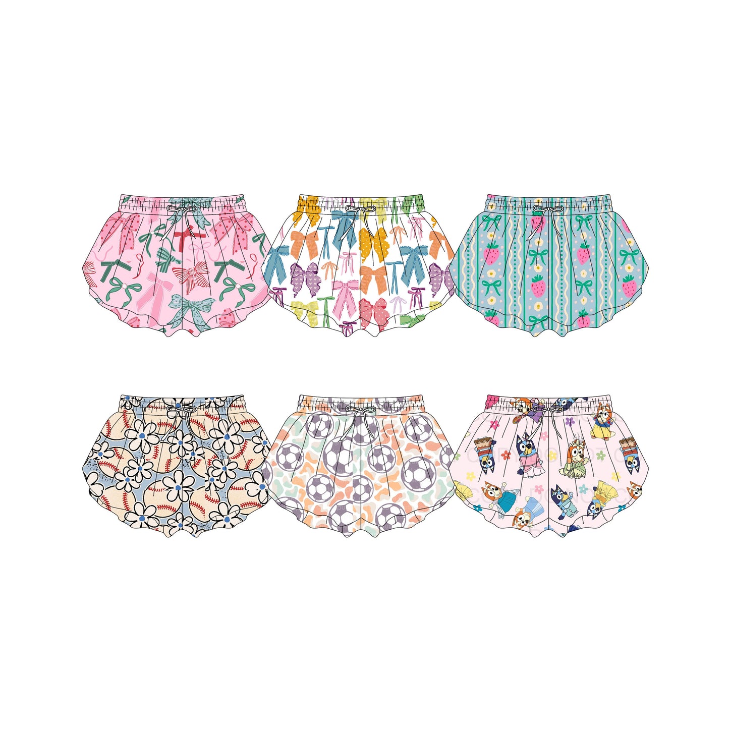 8.26  Pre order Baby Girls Summer Shorts baby girl clothes bow summer shorts