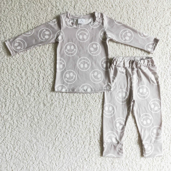 Sibling Baby Kids Fall Shirt Pants Pajamas