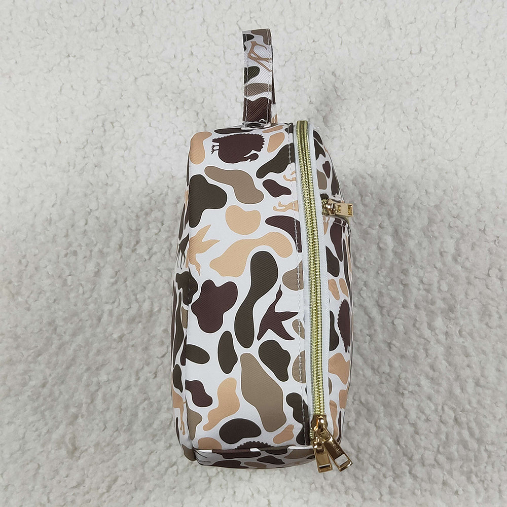USA Shop (in stock) BA0305 Baby Bags Green Deer Western Camo Print Zipper Lunch Bags