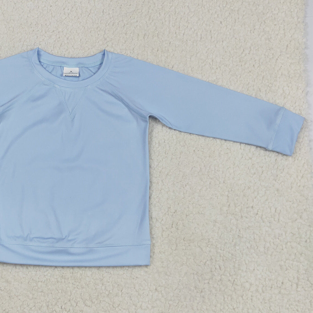 7.23 GT0970RTS NO MOQ Baby Girls Yoga Tops Baby Girls Lavender Long Sleeves Yoga Shirts Top