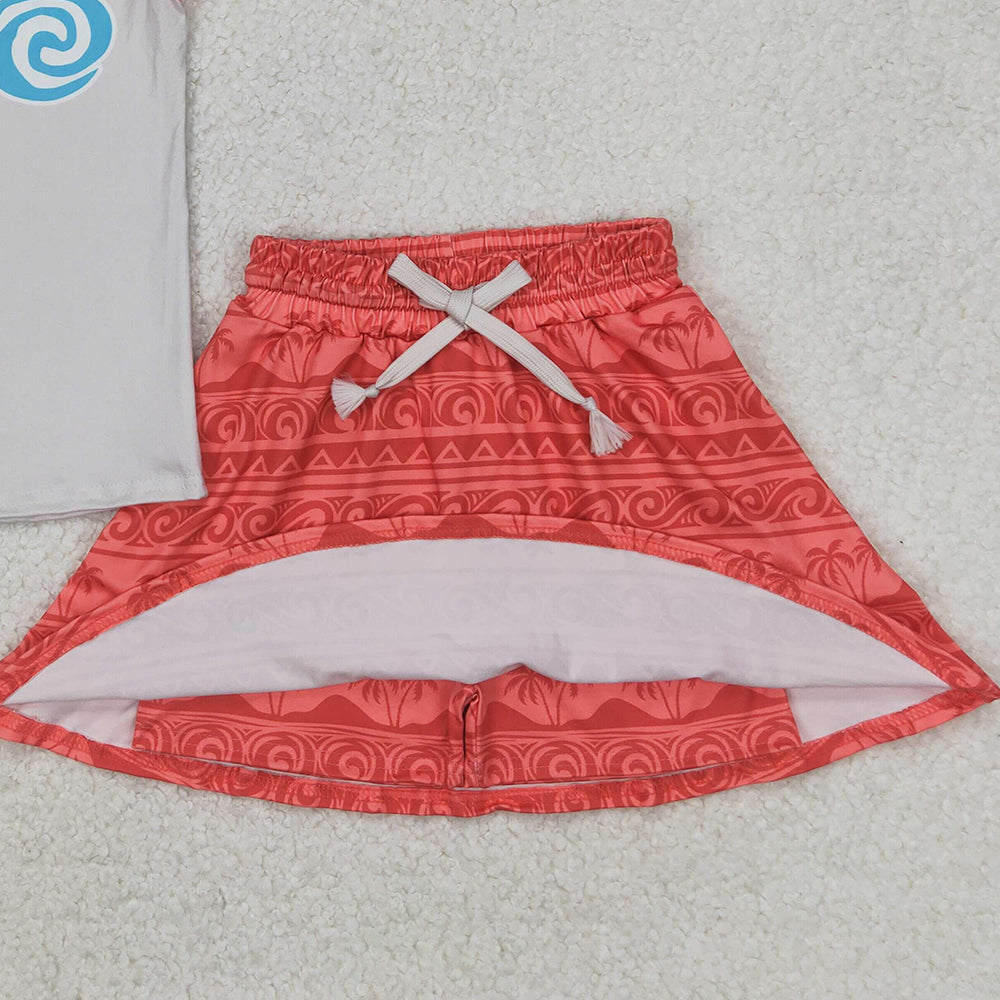 6.11  GSD2073  RTS NO MOQ Baby Girls Summer Outfits Sleeveless top skirt princess toddler girls clothes