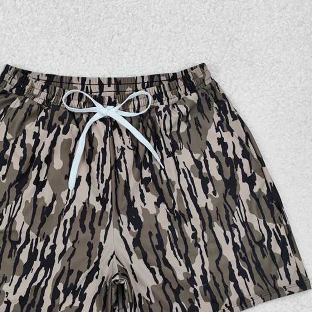 USA Shop (in stock)  Bottomland print adult men summer swim trunks
