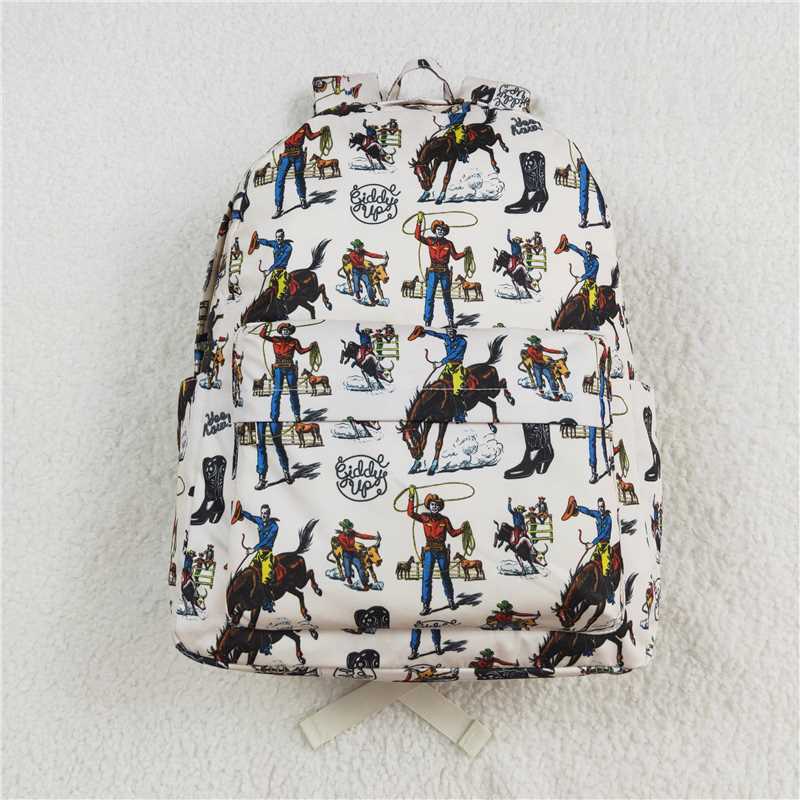 USA Shop (in stock)BA0142  Baby Kids Western Rodeo Boots Back Bags