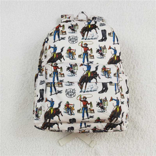 USA Shop (in stock)BA0142  Baby Kids Western Rodeo Boots Back Bags