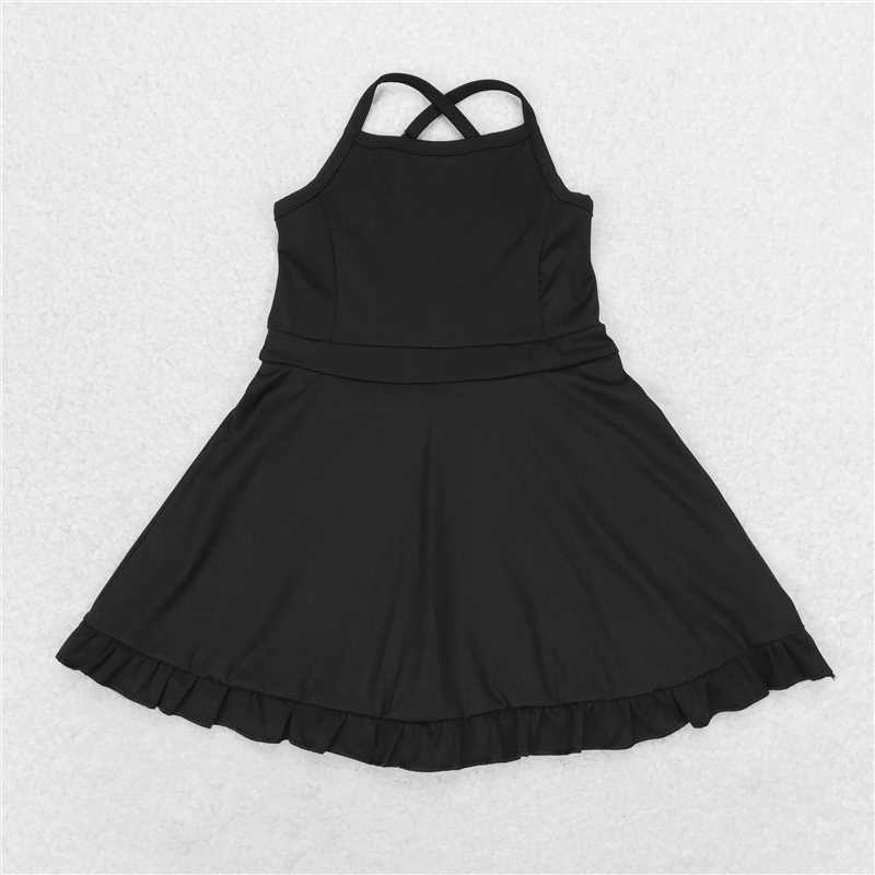 7.10  RTS Sibling Baby Girls Knit Knee Length Active Wear Athletic Dresses