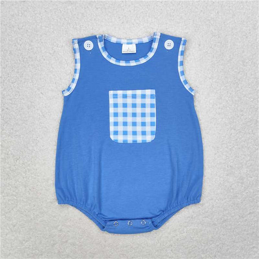 SR1537 Baby Girls Boys Sibling 4th of July Bows Summer Rompers Clothes Sets
