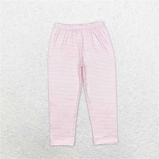 P0625  Baby Girls Pink Stripes Legging Pants Bottoms