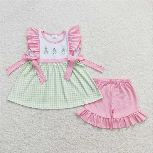 Baby Girls Dog Watermelon Sibling Boys Rompers Shorts Clothes Sets