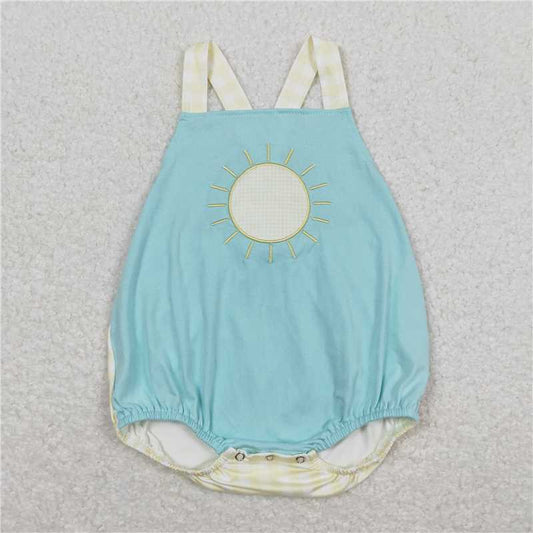SR1072 Baby Boys Sunshine Shirt Shorts Summer Brother Rompers Outfits Clothes Sets
