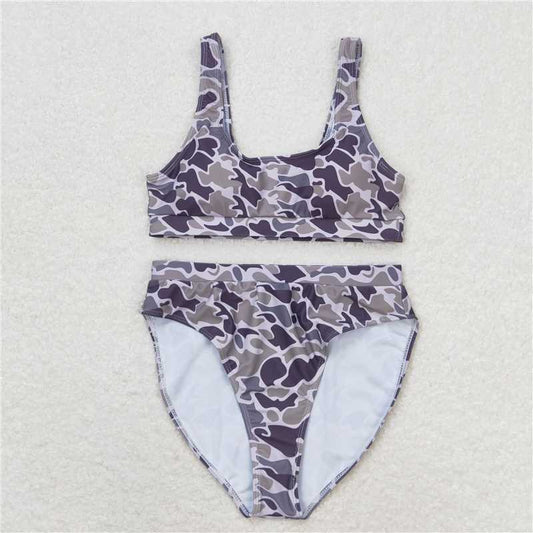 S0321  Family Baby Girls Boys  Camo Swim Wear Trunk Swimsuits