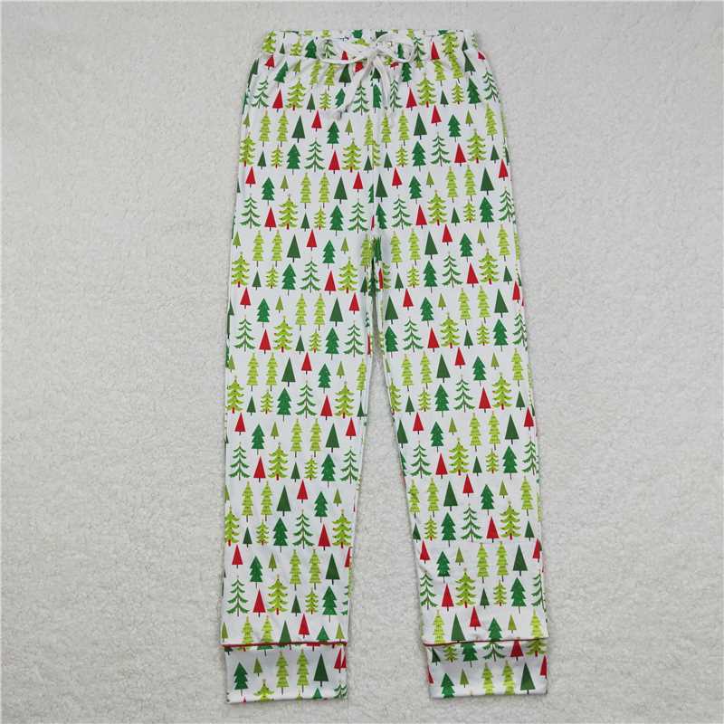 P0279  Adult Women Christmas Tree String Pants Pajamas
