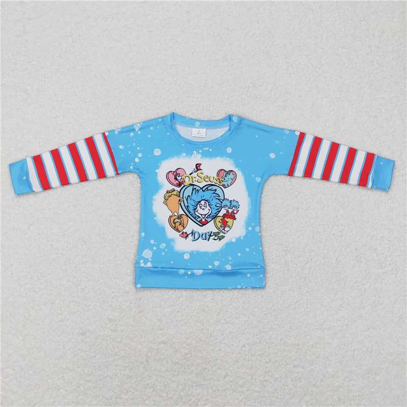 BT0412 Baby Boys Dr Reading Day Long Sleeve Tee Shirts Tops