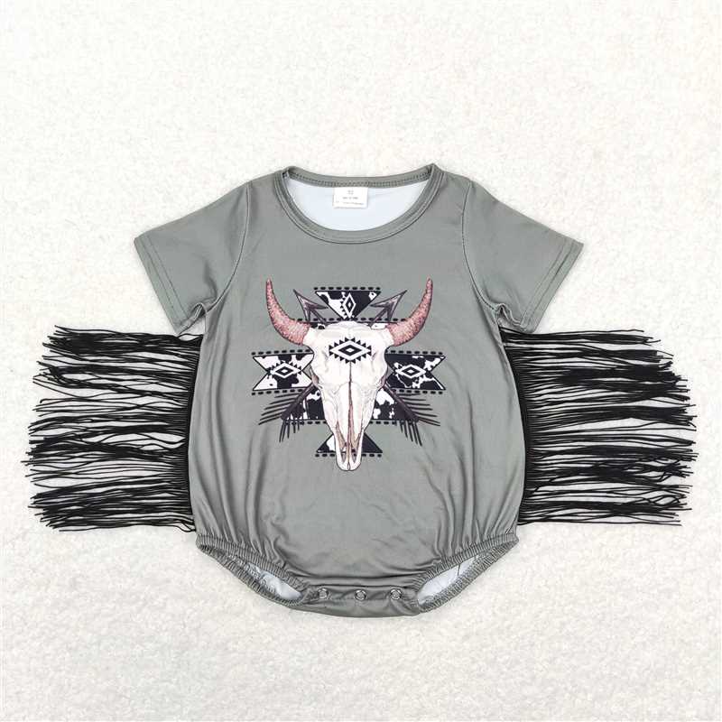 Baby Girls Valentines Hearts Western Yall  Romper Dresses Sibling Designs