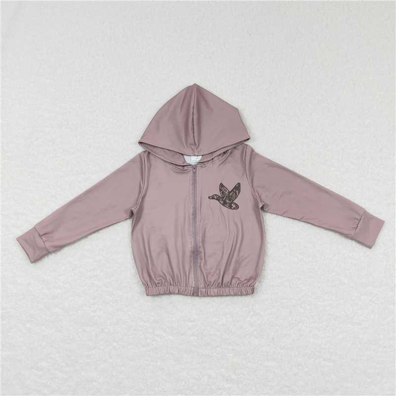 GT0336 Sibling Boys Baby Girls Camouflage Hunting Season Hooded Tops Cardigans Jackets