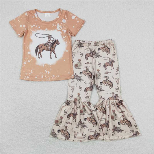 GSPO1437 Mountain riding short-sleeved trousers suit