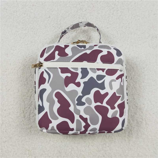 USA Warehouse (IN STOCK) BA0227 Camo print kids lunch box bag
