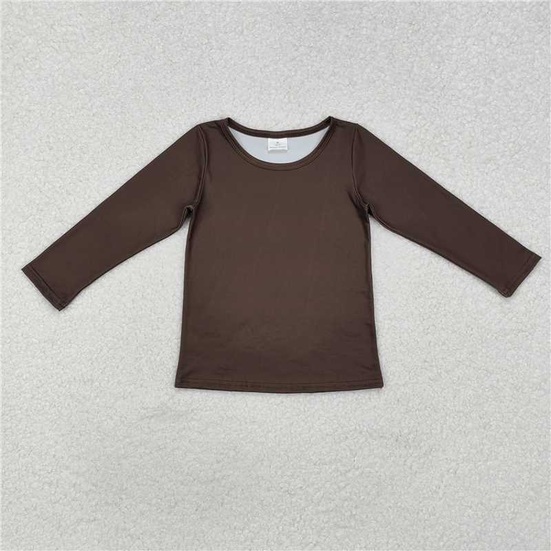 GT0798 Baby Kids Toddler Green Long Sleeve Tee Shirts Tops Preorder