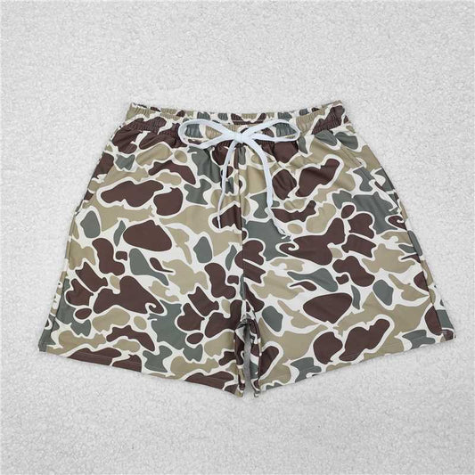 S0474  Camo summer adult men swim trunks