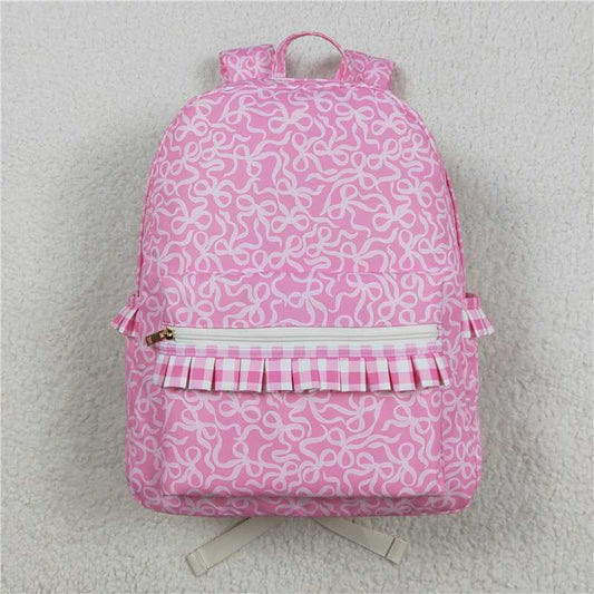 USA Warehouse (IN STOCK) BA0308 Yellow ice cream sprinkle kids girls backpack