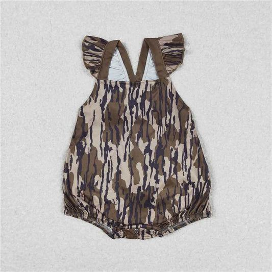 SR0929   Baby Girls Boys Camo Sibling Hunting Outfits Clothes Sets