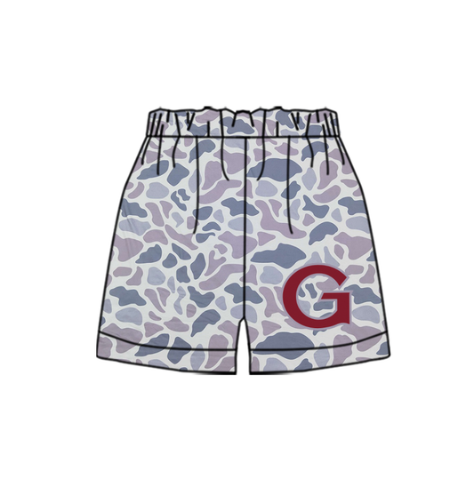 3.6 CUSTOM MOQ 5 Baby Kids Cute Fashion Camo Hunting Summer Bottom Team Shorts