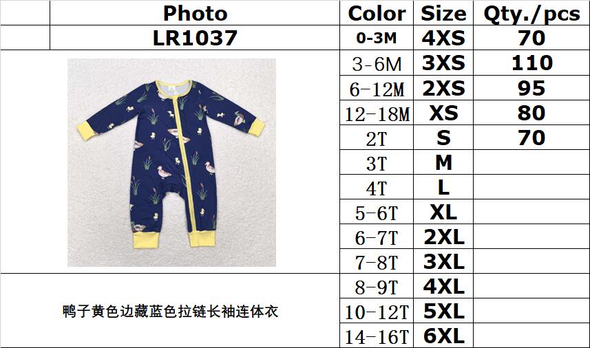 RTS no moq  LR1037 Kids boys autumn clothes long sleeve with romper