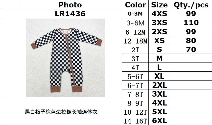 Bamboo RTS no moq  LR1436 Kids boys autumn clothes long sleeve with romper