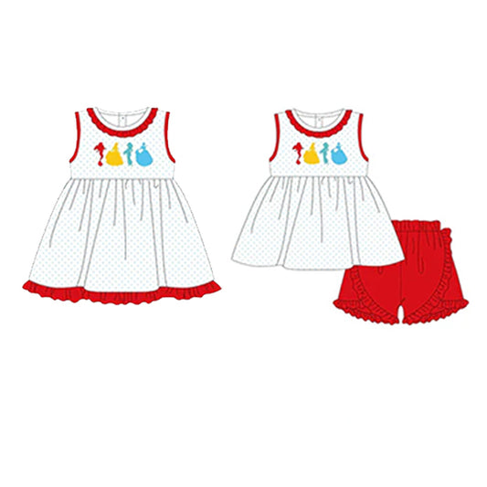Baby Girls Clothing Disney Princess Sleeveless Dress and Short Sleeve Shorts Mixed Sizes Pre-Order