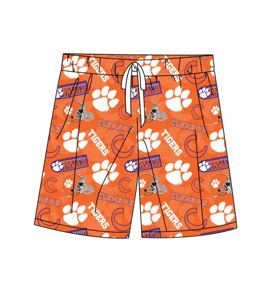 3.11 CUSTOM MOQ 5 Baby Kids Cute Fashion Orange Hat Summer Bottom Team Shorts