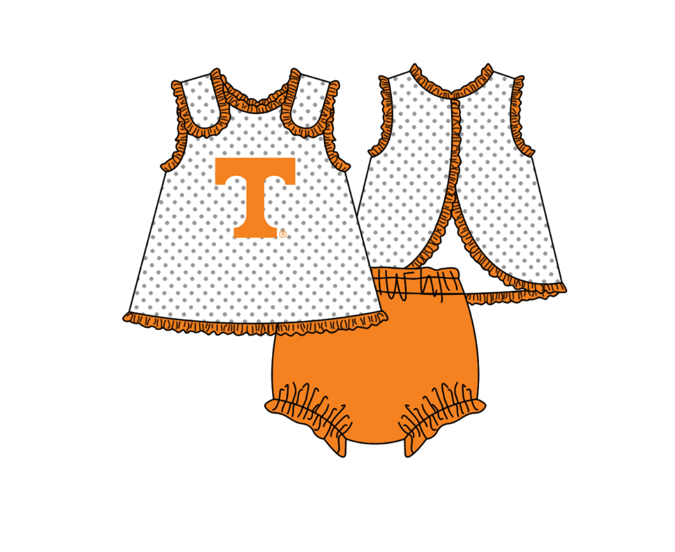CUSTOM MOQ 5 Sibling Boys Baby Girls Yellow TTop Ruffles Shorts Clothes Set Knee Length Dress Rompers