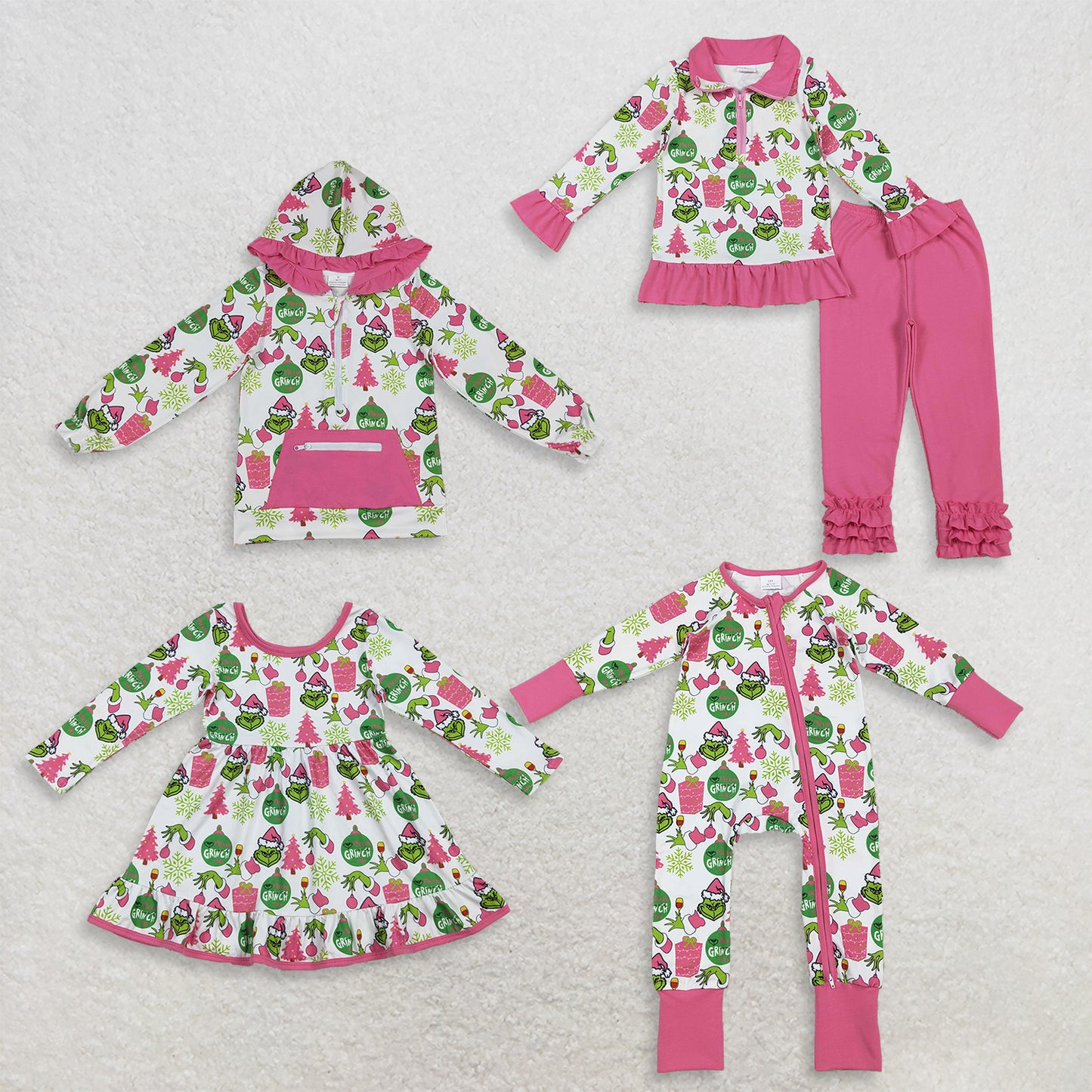 RTS Sibling Sibling milk silk Baby Girls And Boys Cute Embroidery Turkey And Pumpkins Plaid Pants Thanksgiving Clothes Set Rompers（副本）