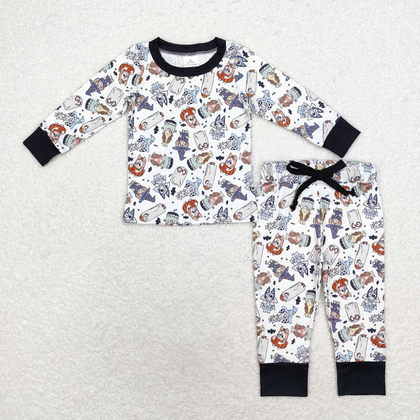 RTS no moq  BLP0720 Kids boys autumn clothes long sleeves top with trousers set