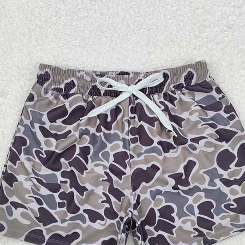 4.11 SS0079 RTS NO MOQ Baby Boys Summer Swimsuits Camo summer boy swim trunks