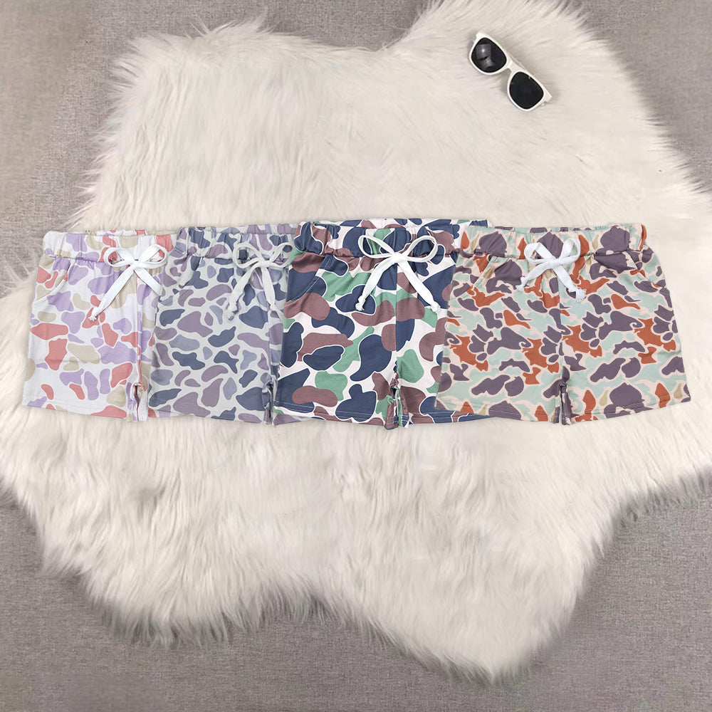 8.19 RTS Sibling Baby Boys Summer Shorts Camo pocket kids boy summer shorts