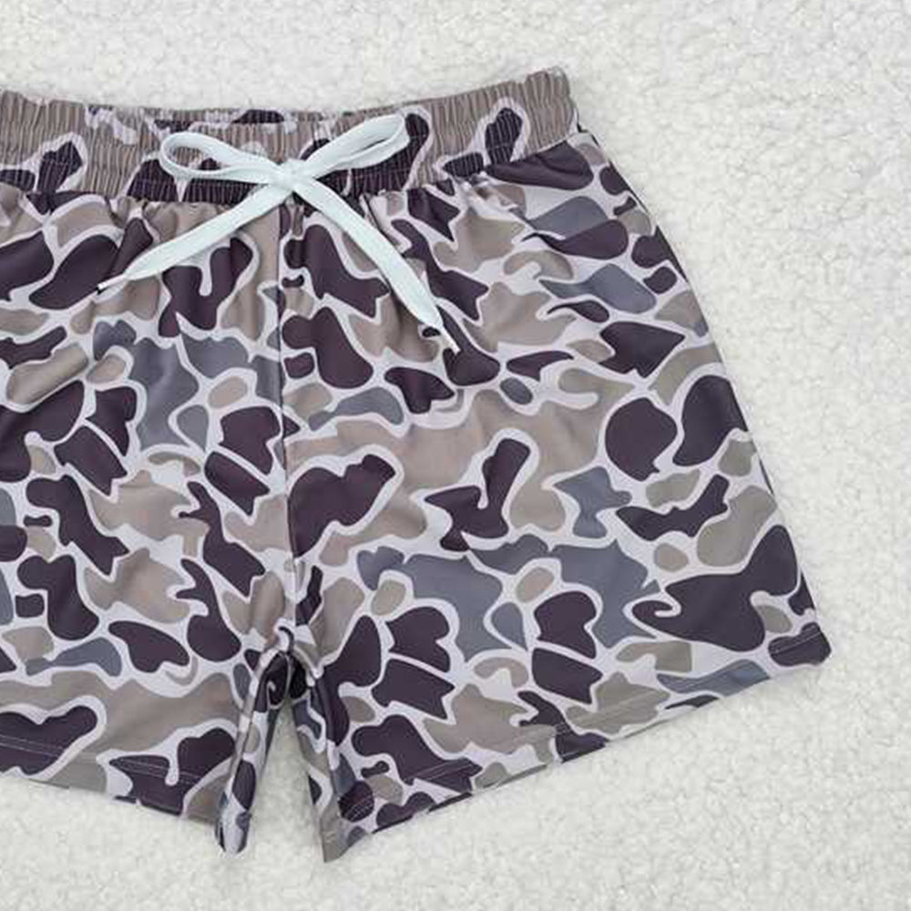4.11 SS0079 RTS NO MOQ Baby Boys Summer Swimsuits Camo summer boy swim trunks