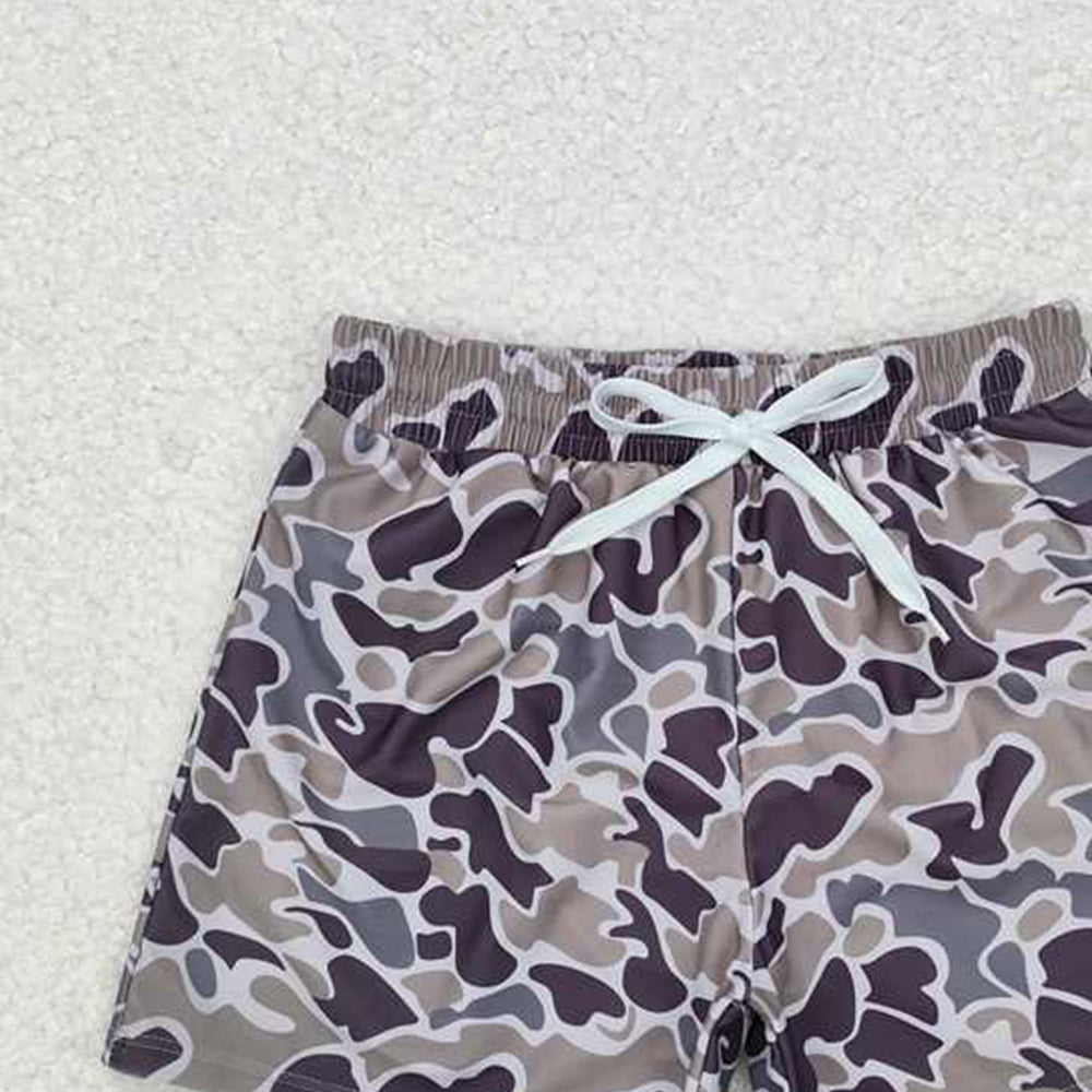 4.11 SS0079 RTS NO MOQ Baby Boys Summer Swimsuits Camo summer boy swim trunks