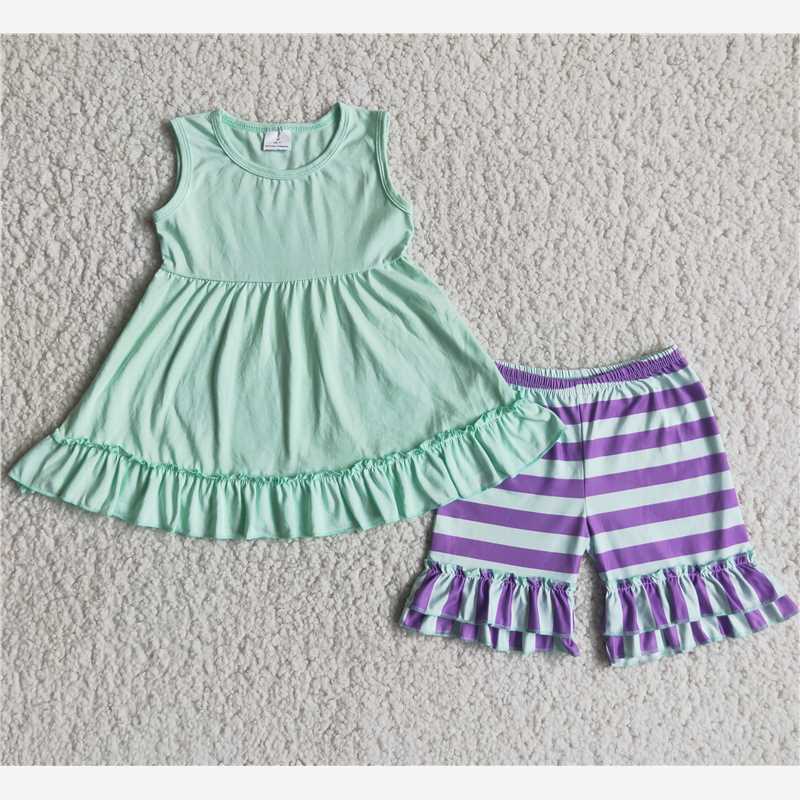 HIPPIE colorful Stripes Shorts sets