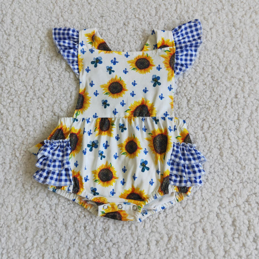 D8-9  Sunflower romper
