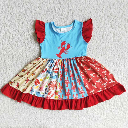 D12-27   Red lobster soft dress