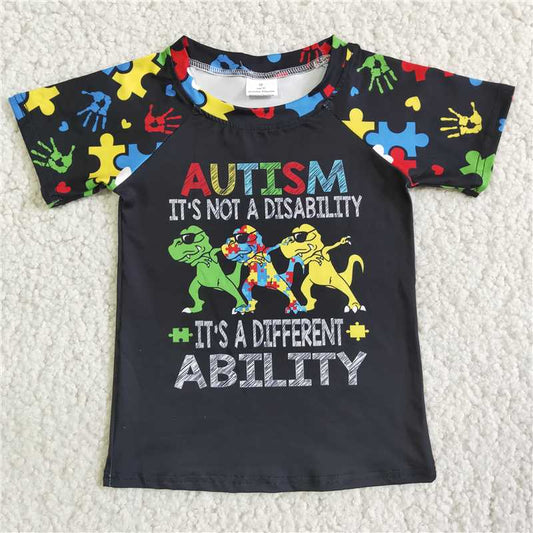 E3-20  Boys Autism Shirts