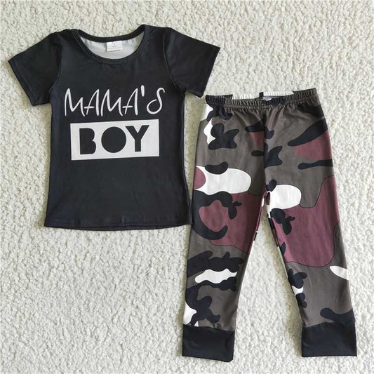 BSPO0001 Baby mama's boy pants clothing sets