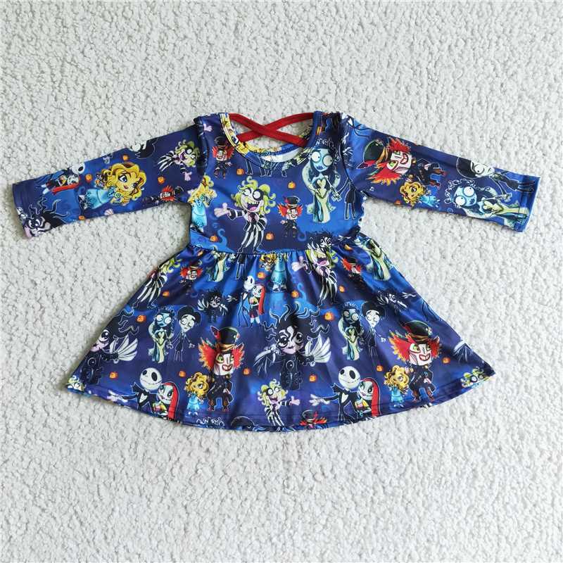 GLD0034  Baby girls princess twirl Halloween dresses