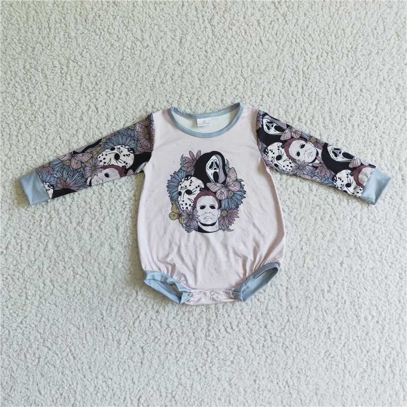 RTS LR0082 Horror mask devil long sleeve jumpsuit