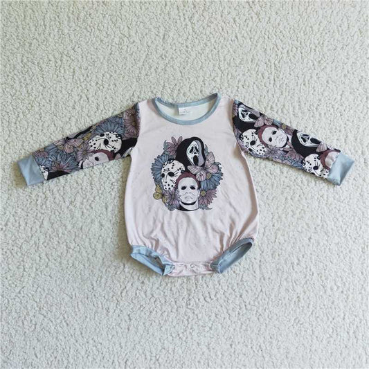 RTS LR0082 Horror mask devil long sleeve jumpsuit