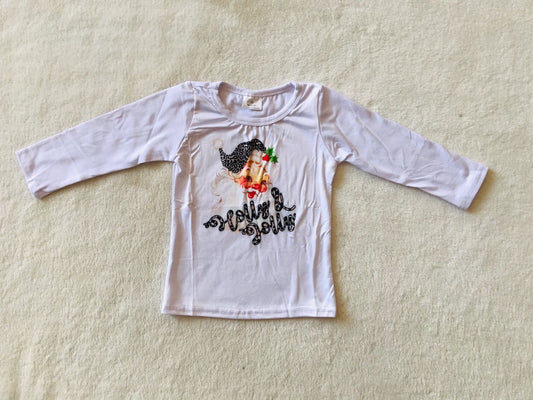 10.14 RTS NO MOQ （In stock）G3-4-*4 Baby Boys Long Sleeve Top Leopard print white top for senior men